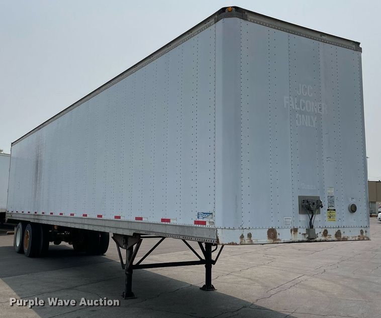 image for item LJ9676 1999 Stoughton AVW-485T-S-C  dry van trailer