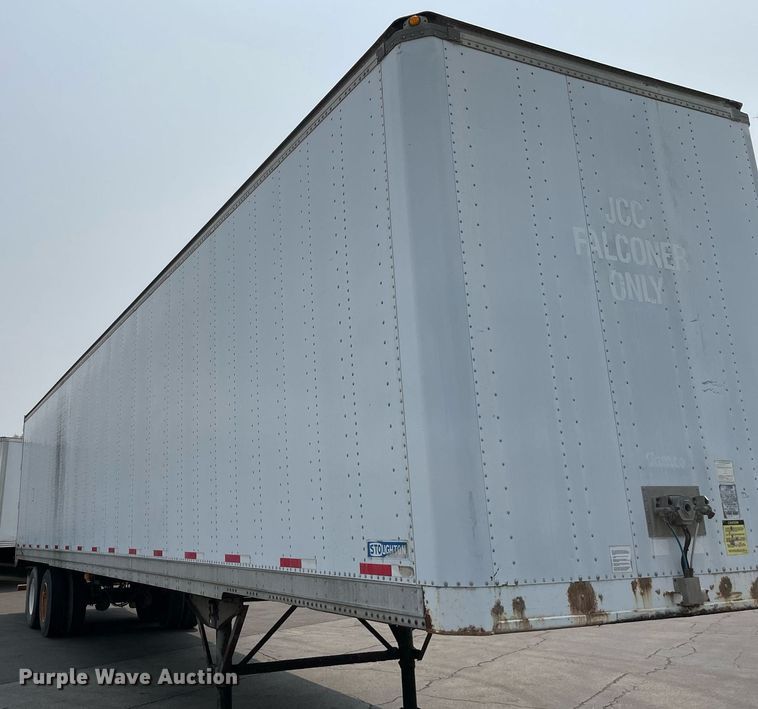 image for item LJ9676 1999 Stoughton AVW-485T-S-C  dry van trailer