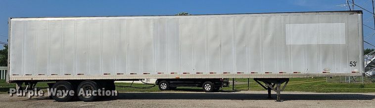 image for item LW9614 1999 Strick  dry van trailer