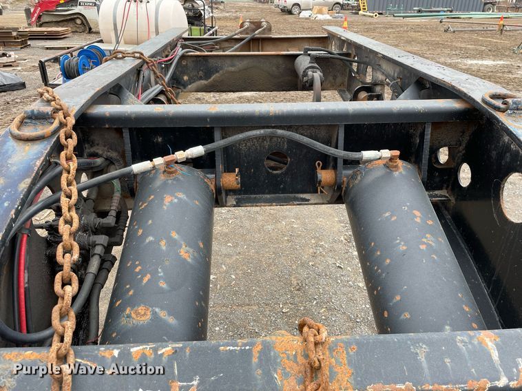 image for item MA9821 2003 Fontaine TH55  lowboy equipment trailer