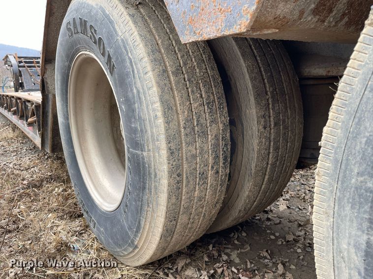 image for item MA9821 2003 Fontaine TH55  lowboy equipment trailer