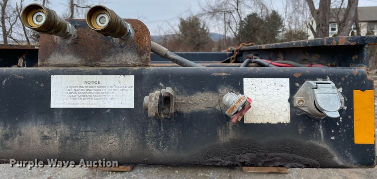 image for item MA9821 2003 Fontaine TH55  lowboy equipment trailer