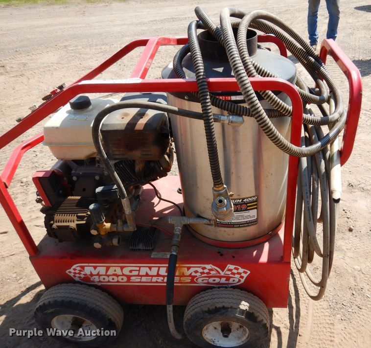image for item AF9704 Magnum 4000 Gold  hot pressure washer