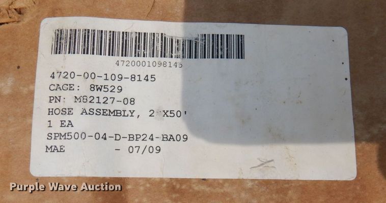 image for item AF9712 (5) 50' L x 2" diameter hoses