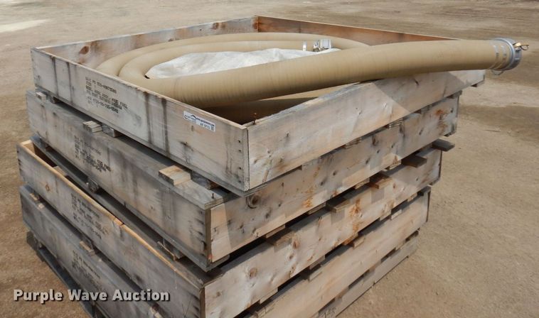 image for item AF9713 (4) 25' x 4" diameter hoses