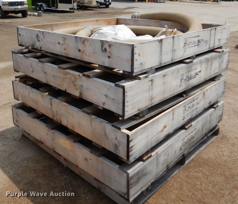 image for item AF9713 (4) 25' x 4" diameter hoses