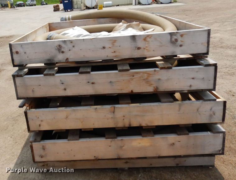 image for item AF9713 (4) 25' x 4" diameter hoses