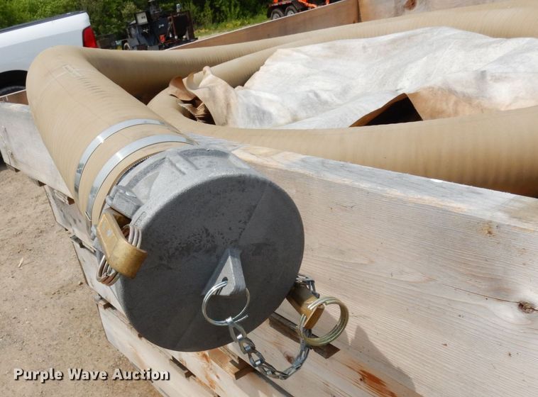 image for item AF9713 (4) 25' x 4" diameter hoses