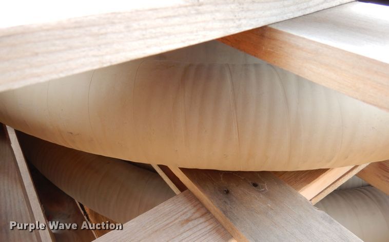 image for item AF9713 (4) 25' x 4" diameter hoses