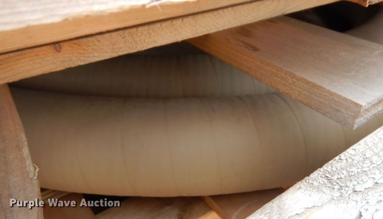 image for item AF9713 (4) 25' x 4" diameter hoses