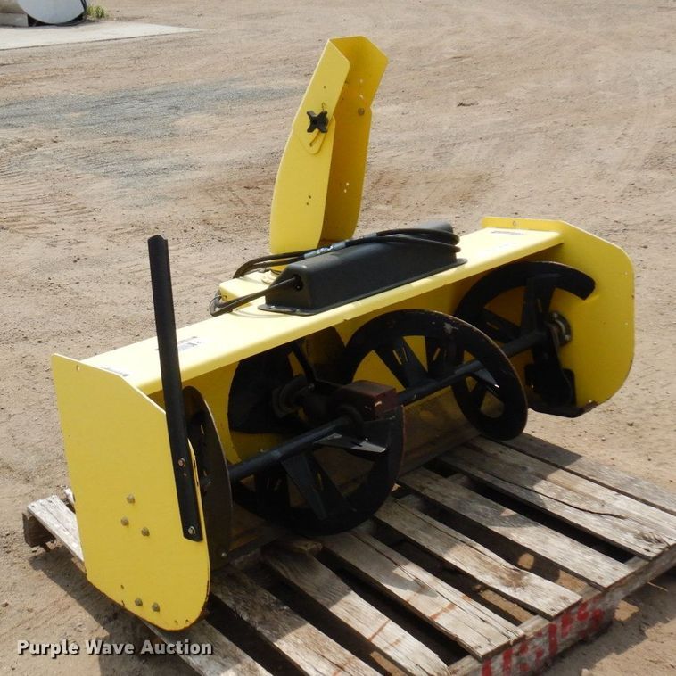image for item AF9714 John Deere 54  snow blower