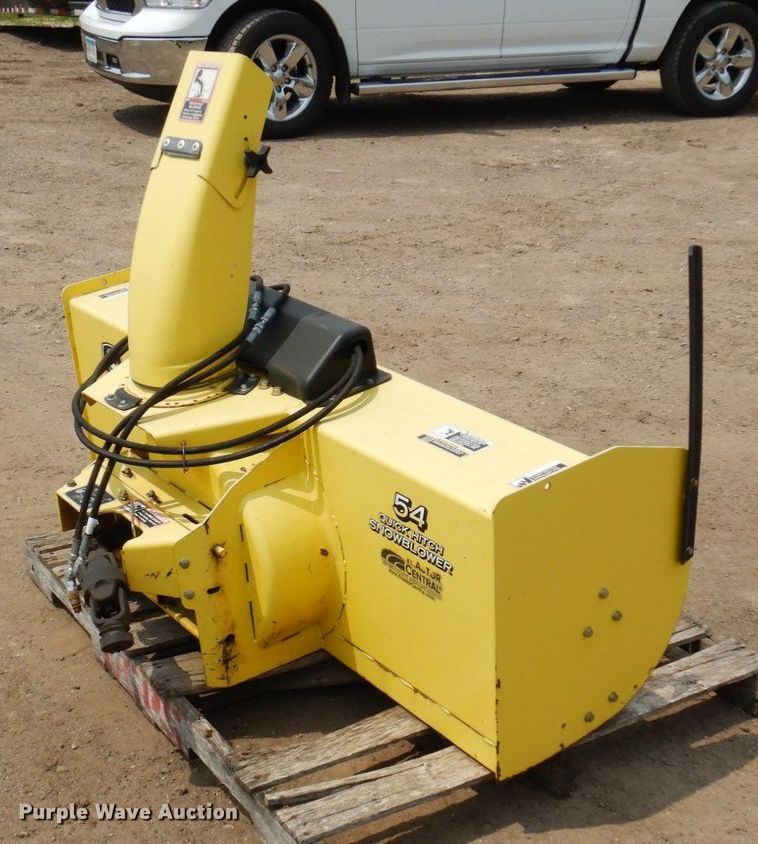 image for item AF9714 John Deere 54  snow blower