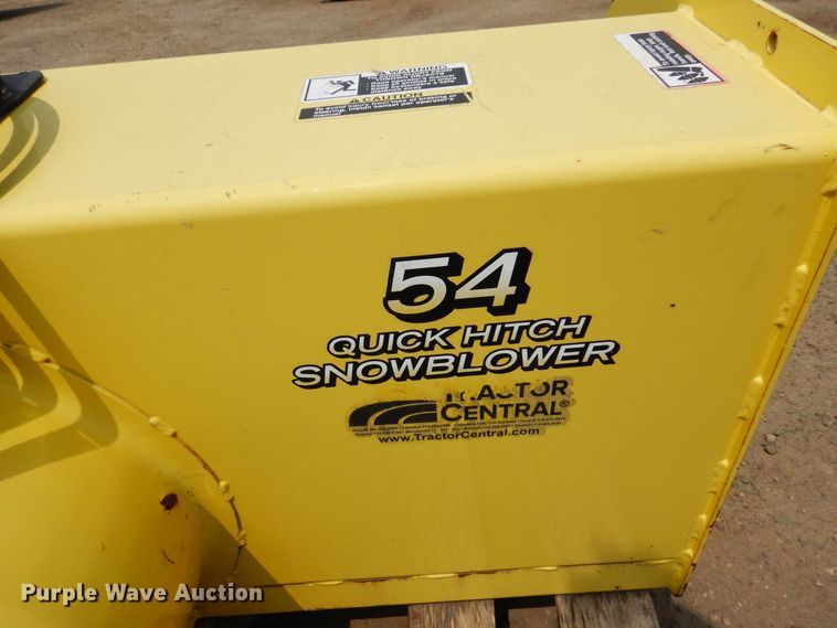 image for item AF9714 John Deere 54  snow blower