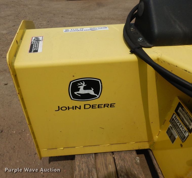 image for item AF9714 John Deere 54  snow blower