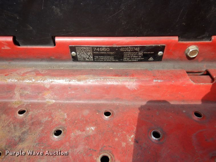 image for item AF9719 Toro Z Master  ZTR lawn mower