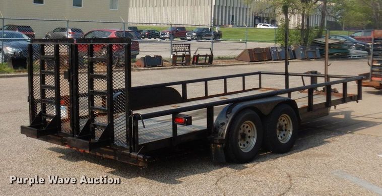 image for item AF9723 2014 Horse Creek Manufacturing  equipment trailer