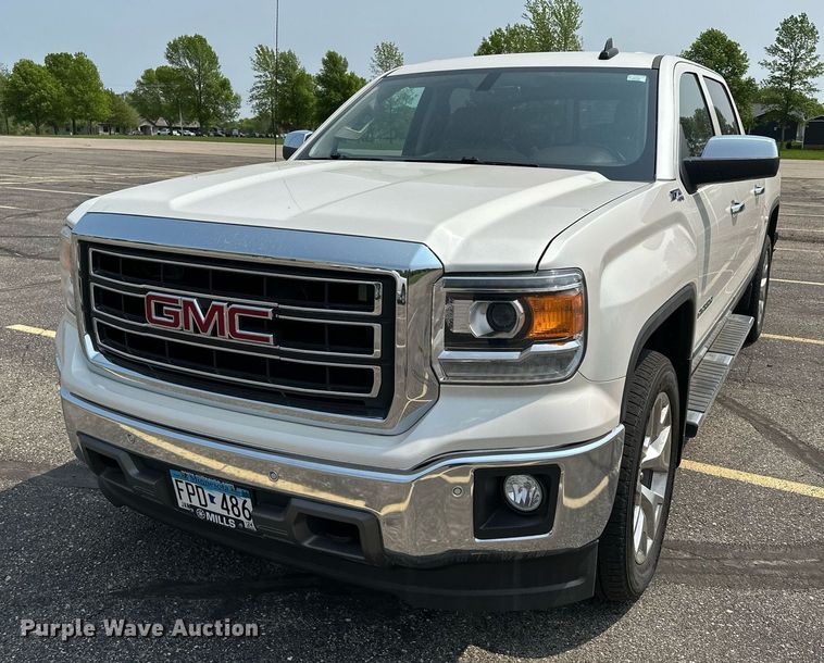 image for item AF9724 2015 GMC Sierra 1500 SLT  Crew Cab pickup truck