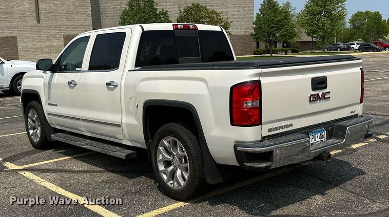 image for item AF9724 2015 GMC Sierra 1500 SLT  Crew Cab pickup truck