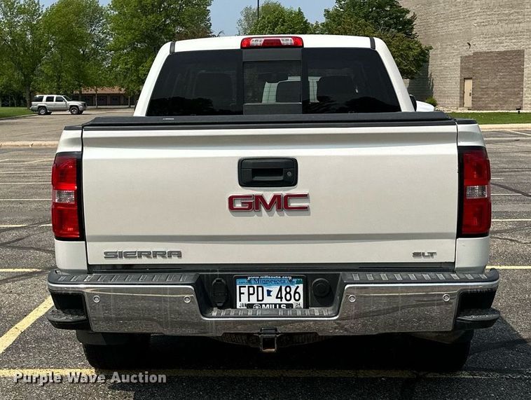 image for item AF9724 2015 GMC Sierra 1500 SLT  Crew Cab pickup truck