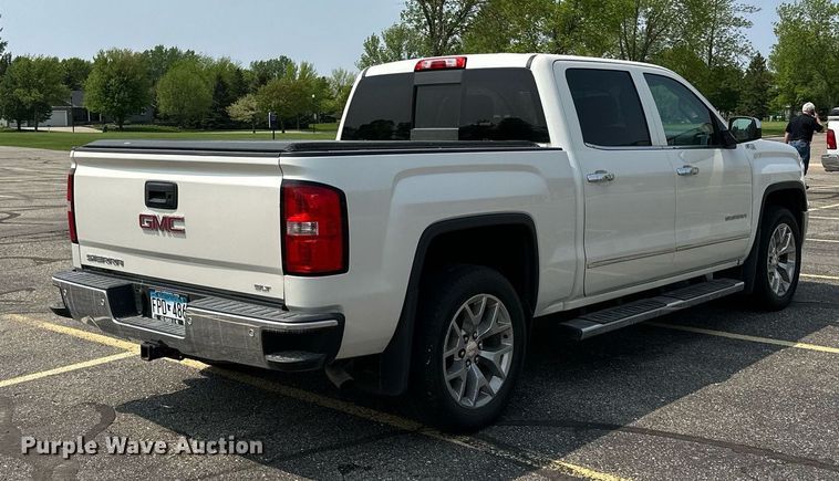 image for item AF9724 2015 GMC Sierra 1500 SLT  Crew Cab pickup truck