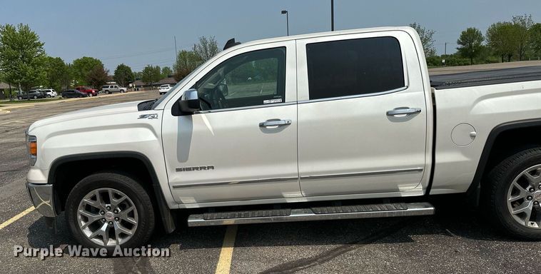 image for item AF9724 2015 GMC Sierra 1500 SLT  Crew Cab pickup truck