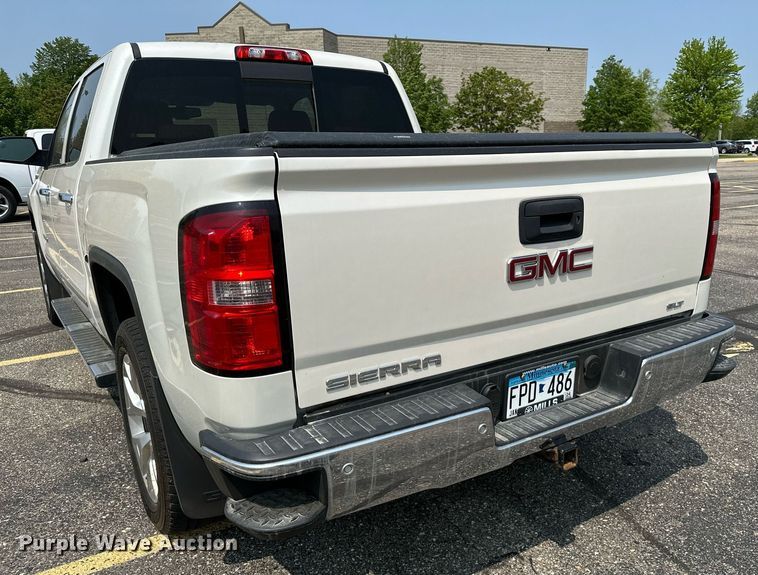 image for item AF9724 2015 GMC Sierra 1500 SLT  Crew Cab pickup truck