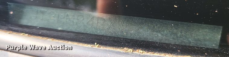 image for item DC6059 1998 Toyota 4Runner  SUV