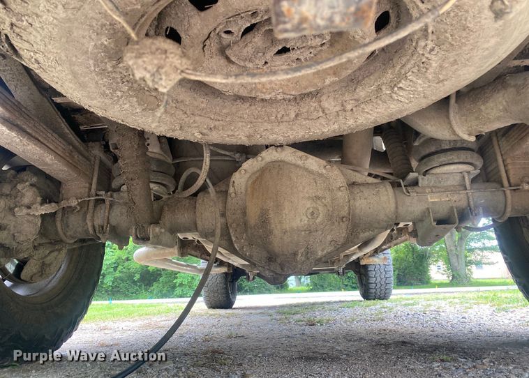 image for item DI7769 2003 Dodge Ram 3500  Quad Cab bale bed pickup truck