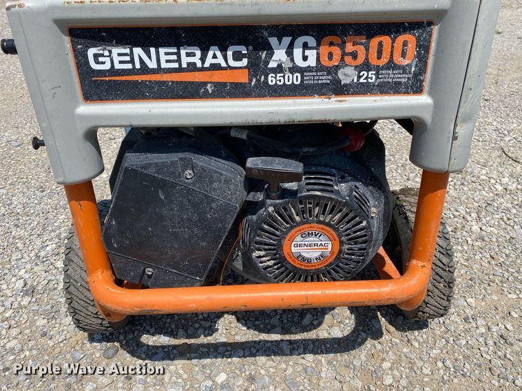 image for item DI7789 Generac XG6500  generator