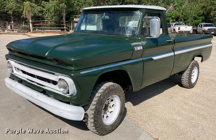 image for item DJ6161 1966 Chevrolet C10  pickup truck with 2005 Chevrolet 1500 chassis