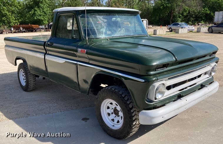 image for item DJ6161 1966 Chevrolet C10  pickup truck with 2005 Chevrolet 1500 chassis