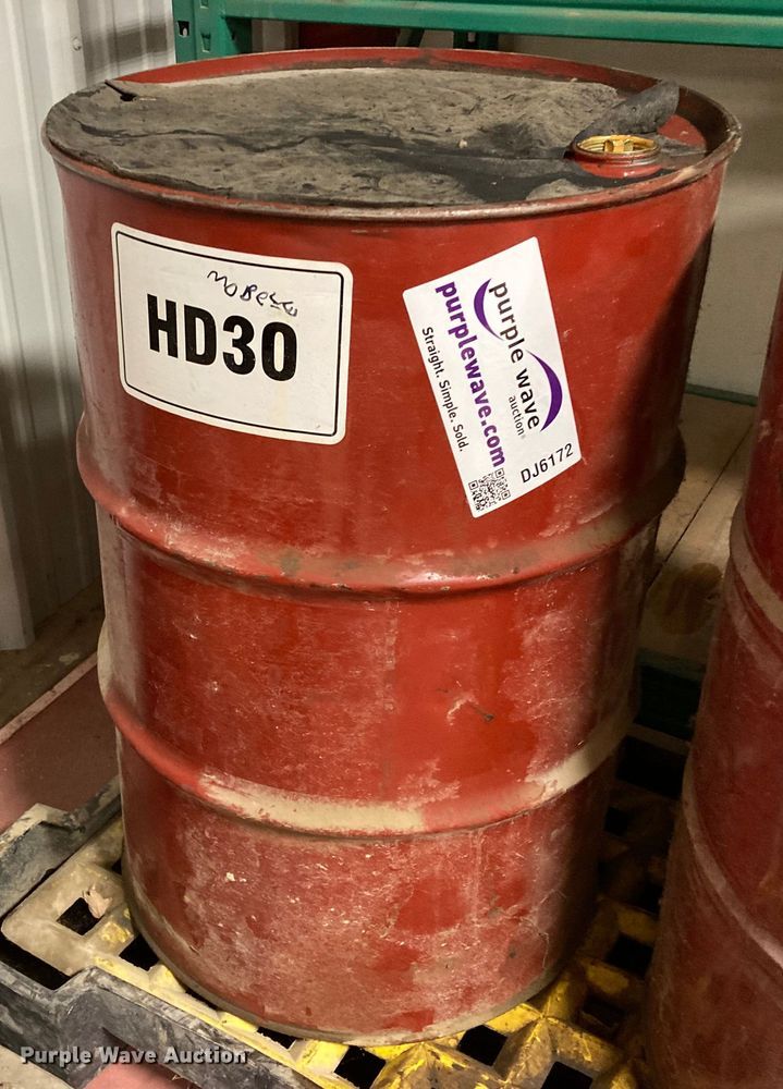 image for item DJ6172 55 gallons of Mobil HD30 transmission oil