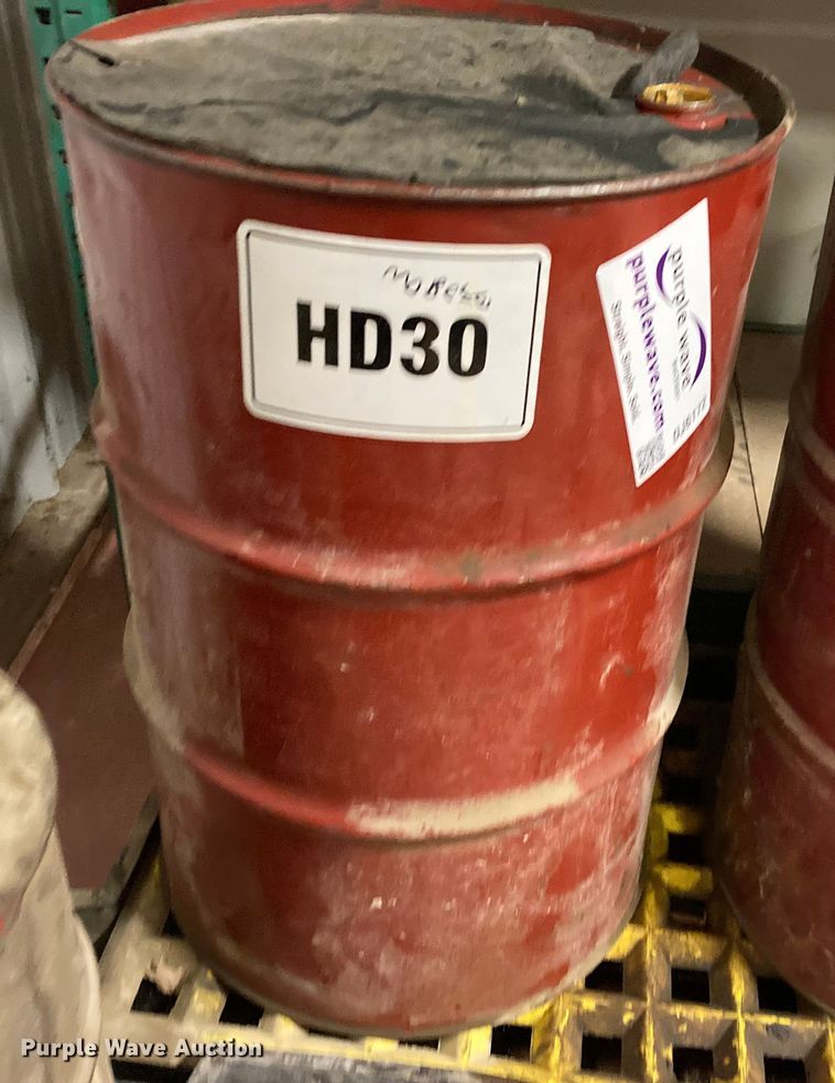 image for item DJ6172 55 gallons of Mobil HD30 transmission oil