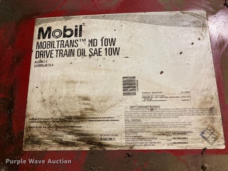 image for item DJ6173 55 gallons of Mobil HD10W drivetrain oil