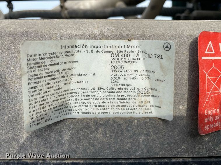 image for item DL7219 2007 Freightliner Classic 120  rollback truck