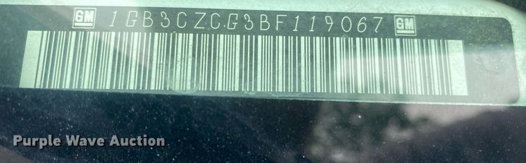 image for item DL7230 2011 Chevrolet Silverado 3500HD  flatbed pickup truck