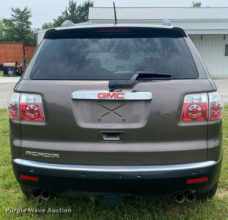 image for item DL7231 2010 GMC Acadia  SUV