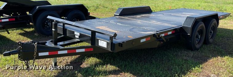 image for item DM0245 2023 Taxoma Trailers  tilt deck equipment trailer