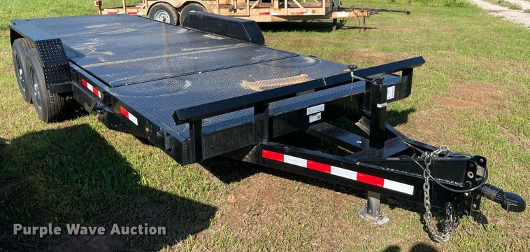 image for item DM0245 2023 Taxoma Trailers  tilt deck equipment trailer