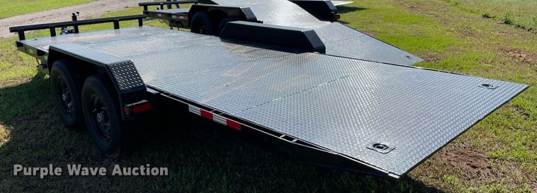 image for item DM0245 2023 Taxoma Trailers  tilt deck equipment trailer