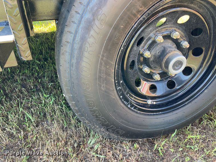 image for item DM0245 2023 Taxoma Trailers  tilt deck equipment trailer