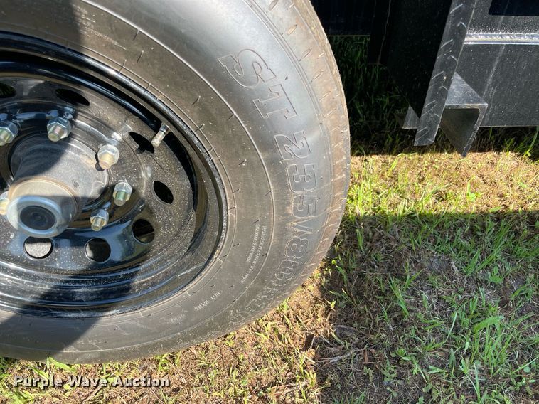 image for item DM0245 2023 Taxoma Trailers  tilt deck equipment trailer