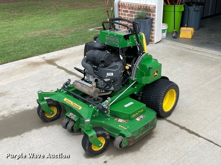 image for item DM0251 2018 John Deere 652M  ZTR lawn mower
