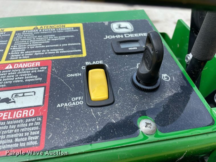 image for item DM0251 2018 John Deere 652M  ZTR lawn mower