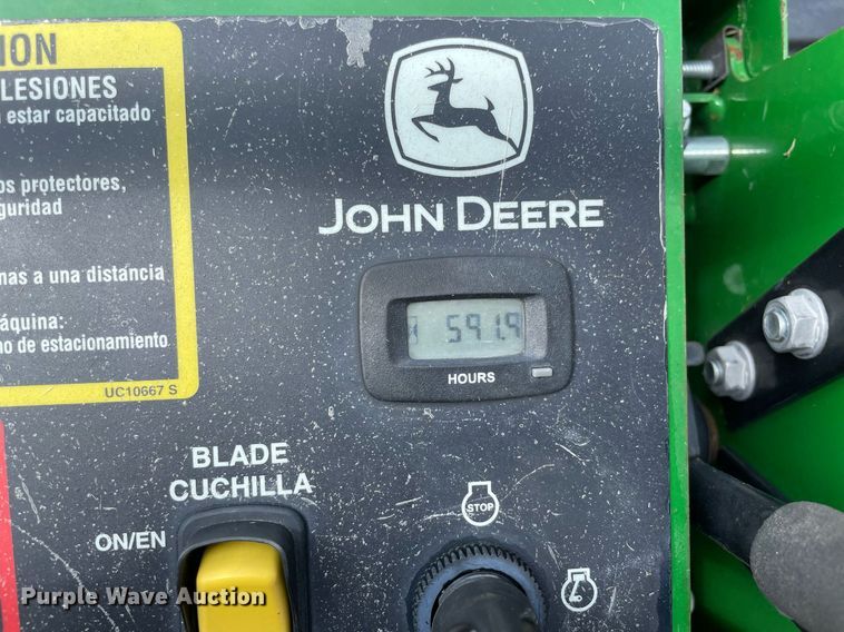 image for item DM0251 2018 John Deere 652M  ZTR lawn mower