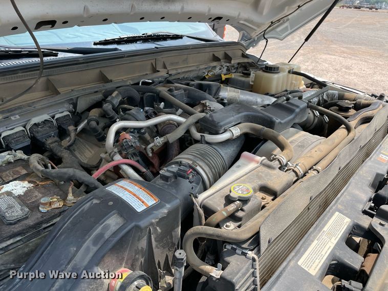 image for item DM0256 2016 Ford F550  SuperCab flatbed truck