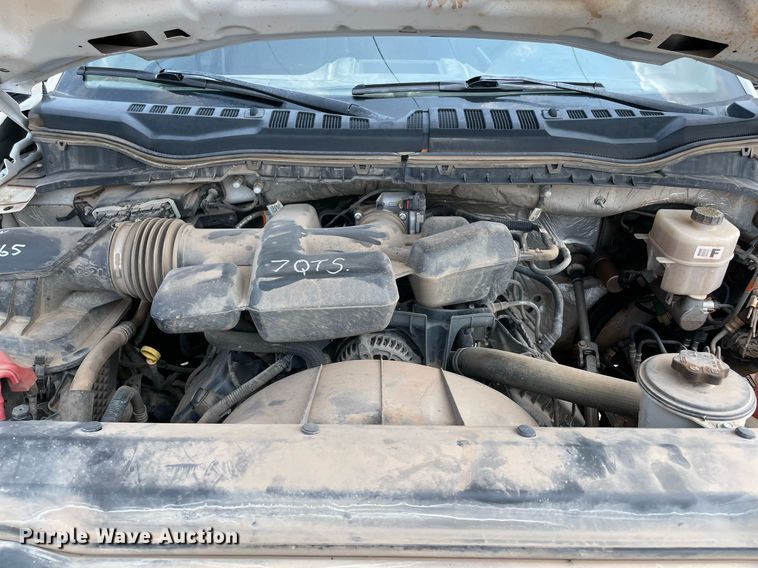 image for item DM0257 2018 Ford F350 Super Duty  SuperCab utility bed pickup truck