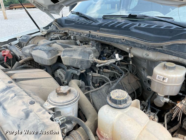 image for item DM0257 2018 Ford F350 Super Duty  SuperCab utility bed pickup truck