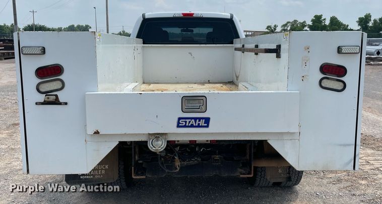 image for item DM0262 2017  Ford F350 Super Duty  SuperCab utility bed pickup truck