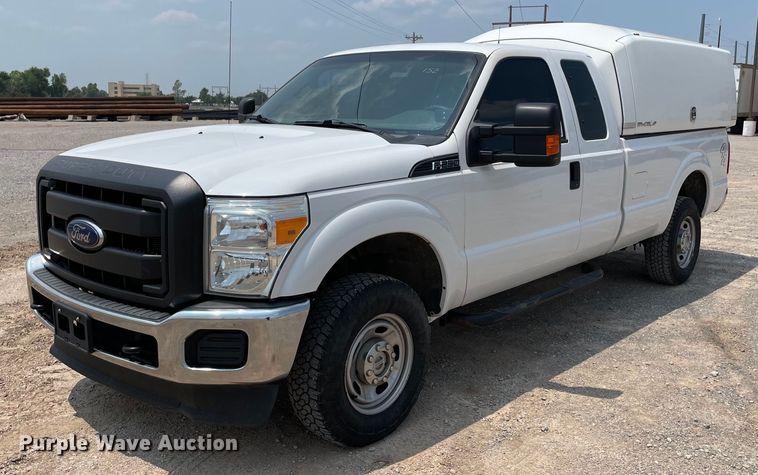 image for item DM0264 2016 Ford F250 Super Duty  SuperCab pickup truck